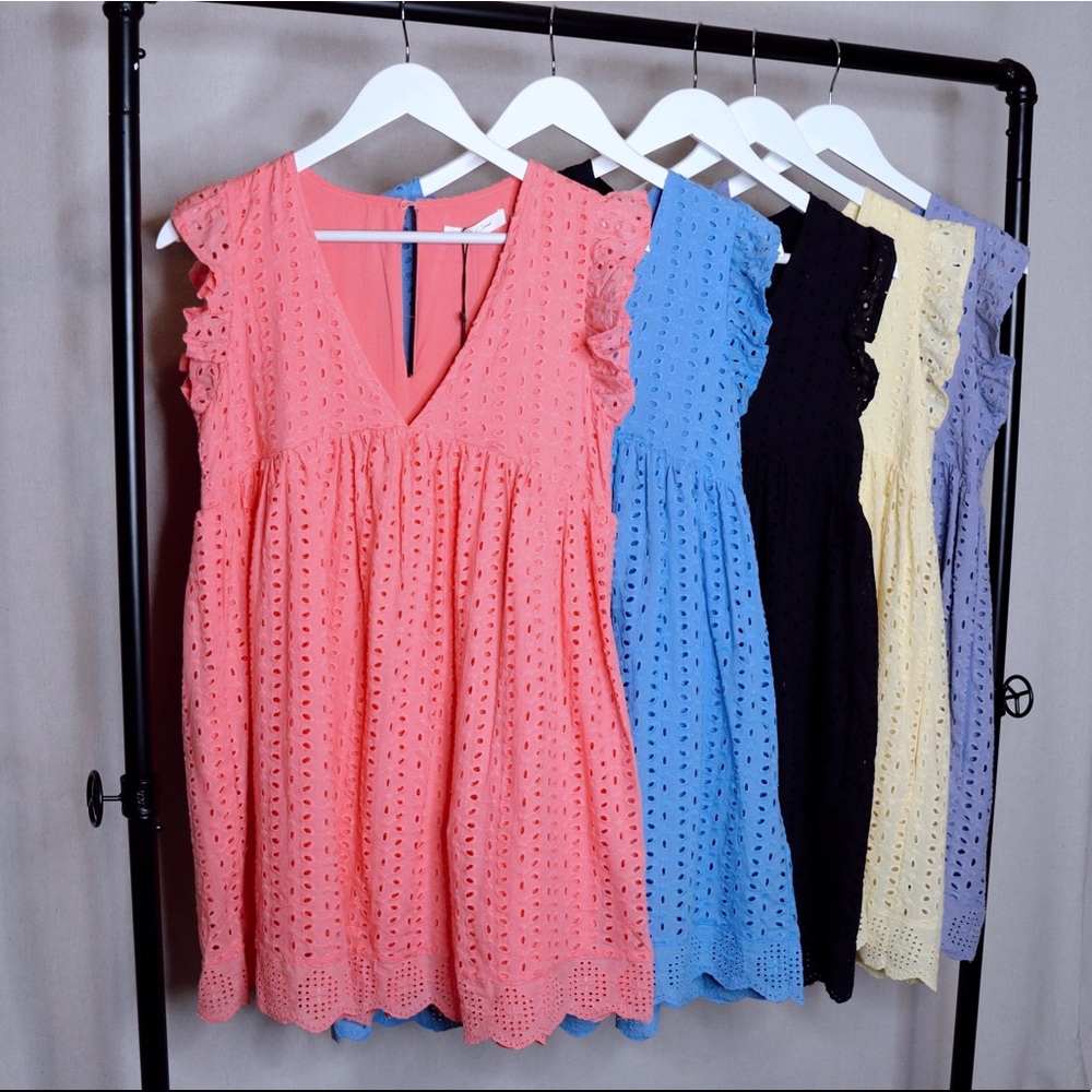 Brand new super cute eyelet dress/romper